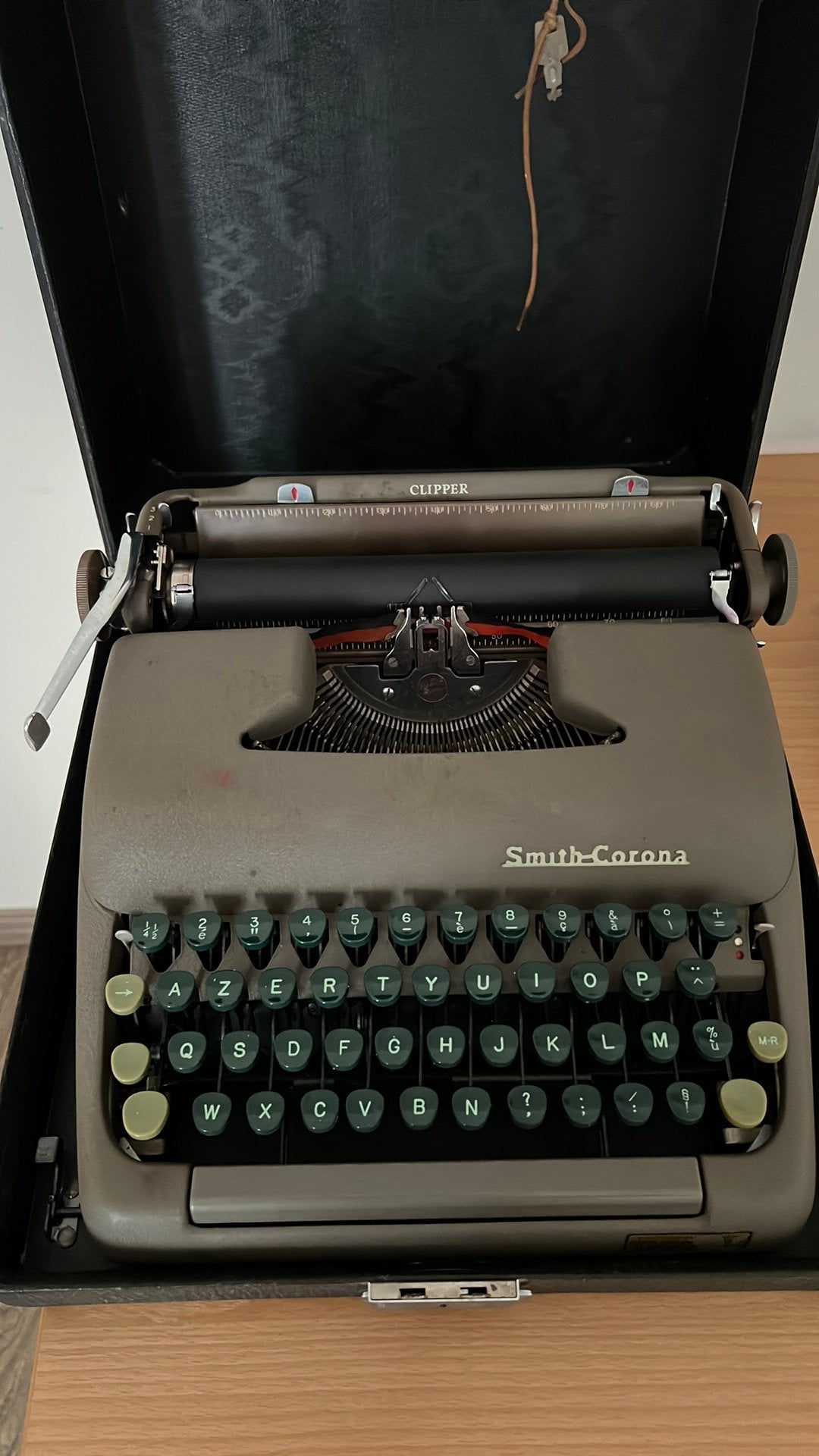 Antiek smith corona typemachine in koffer, Ophalen, Zo goed als nieuw