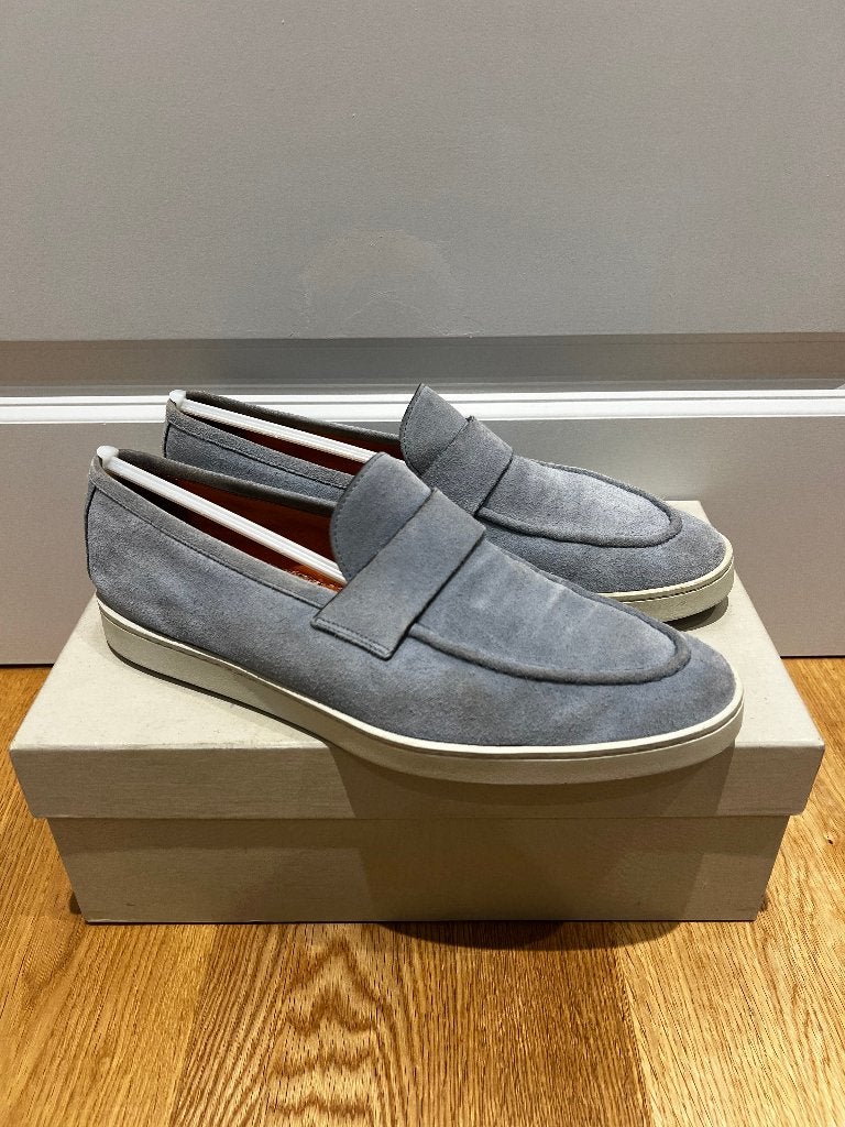 Santoni Penny Loafers | 41 / UK 6 | (416), Loafers, Zo goed als nieuw, Santoni, Verzenden