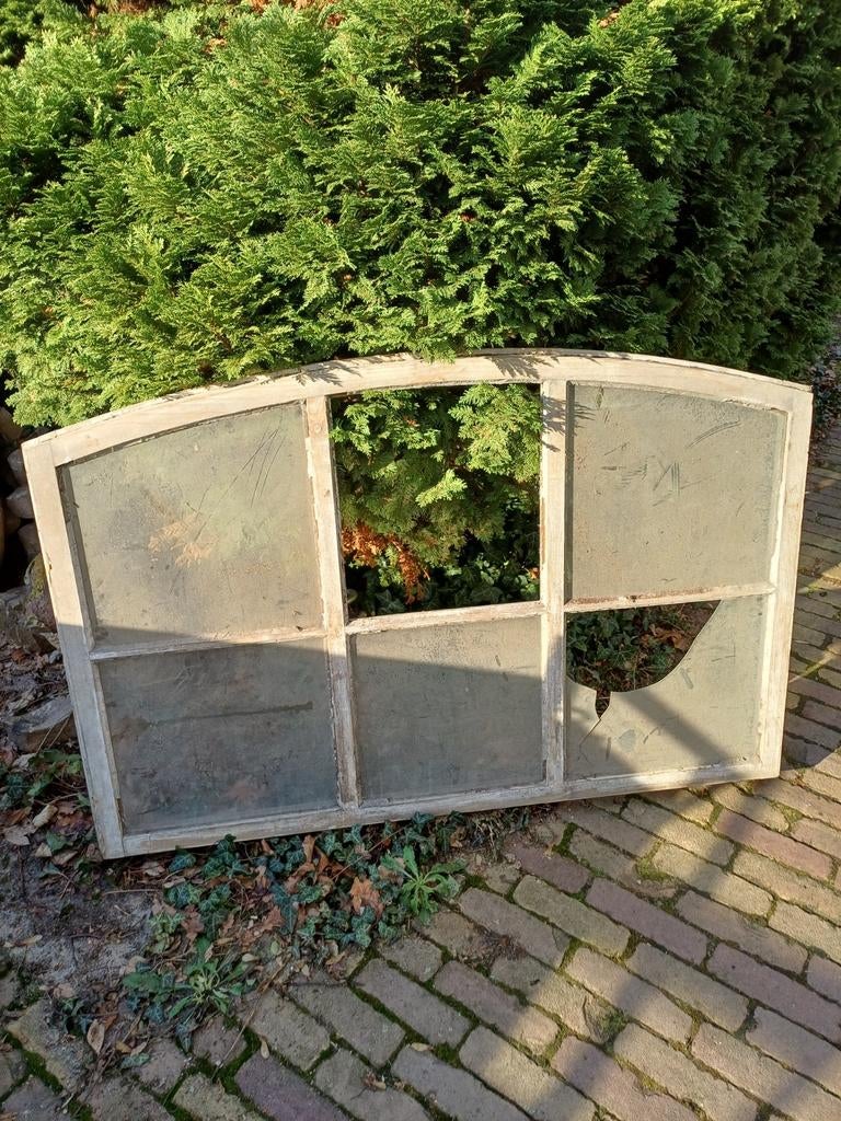 Brocante of antieke getoogde ramen, Ophalen
