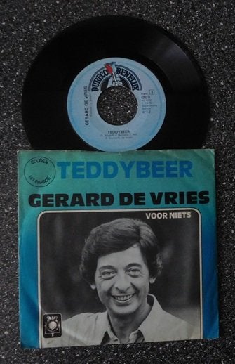 Gerard de Vries - teddybeer & voor niets (vanaf € 2,00), Verzenden, Zo goed als nieuw, 7 inch, Levenslied of Smartlap