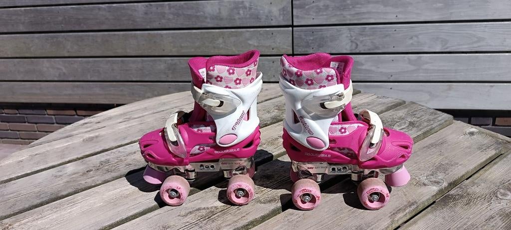 Verstelbare rolschaatsen voor kinderen - Maat 27-31, Ophalen of Verzenden, Verstelbaar, Gebruikt, Kinderen