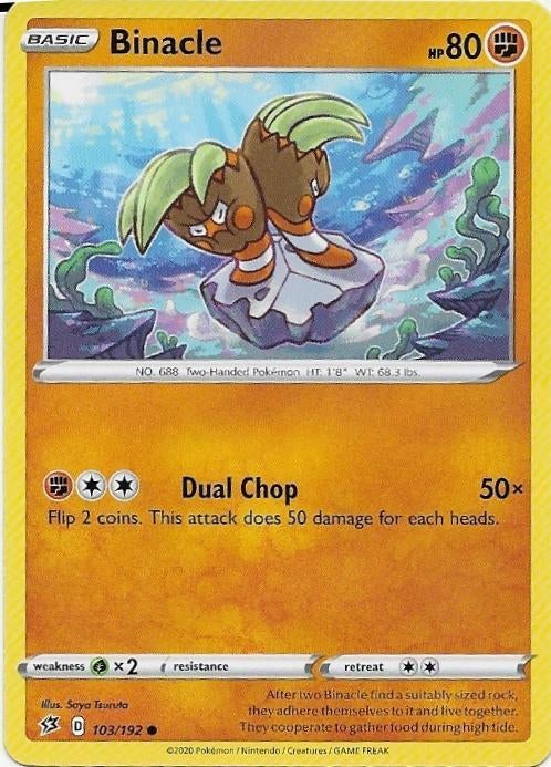 Rebel Clash,  Binacle [common] 103/192, Verzenden, Nieuw, Losse kaart
