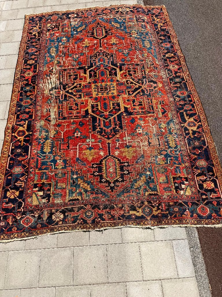 Heriz Perzisch Tapijt – 360x247 cm – Authentieke Uitstraling