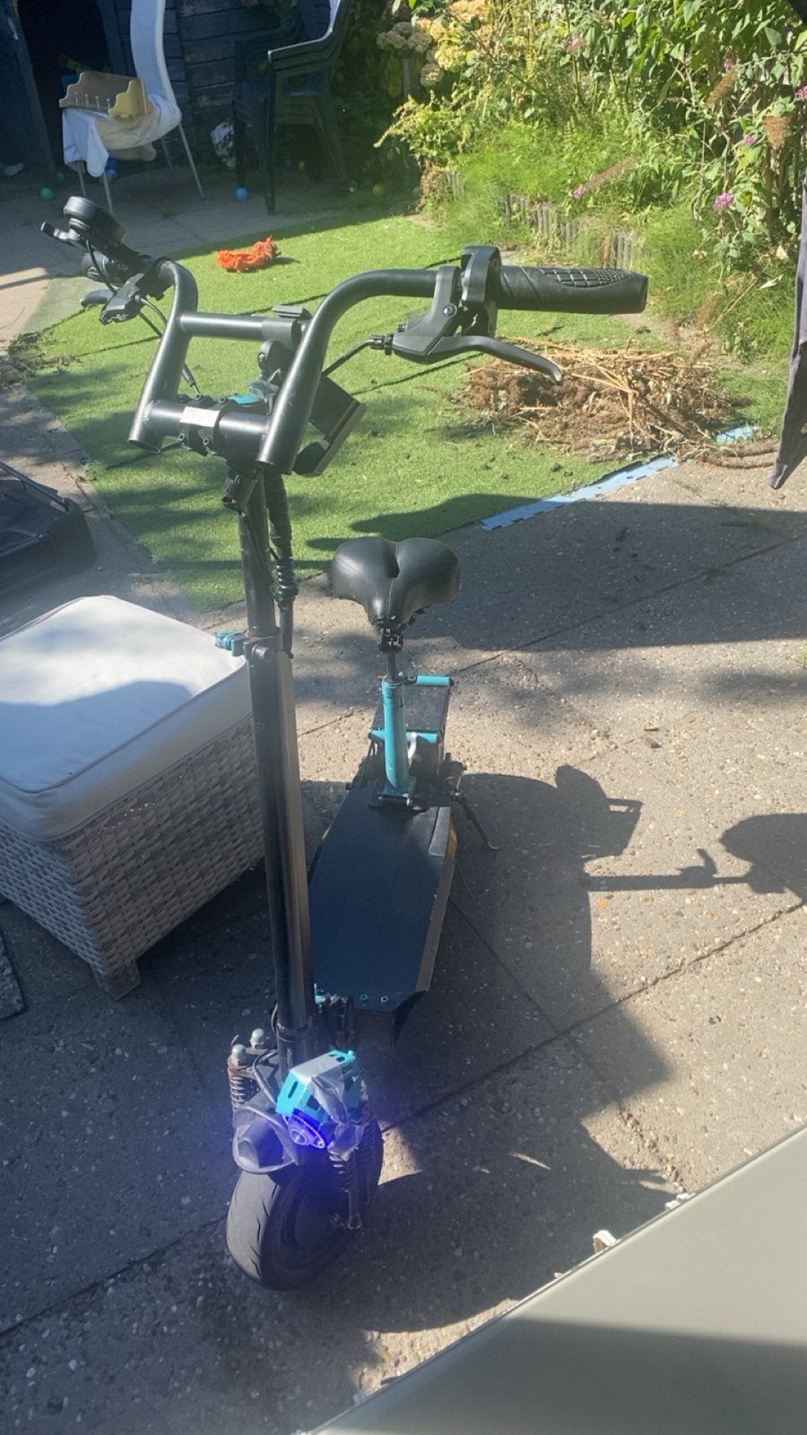 Elektrische step met verlichting en display, Fietsen en Brommers, Steps, Ophalen, Gebruikt, Elektrische step (E-scooter)