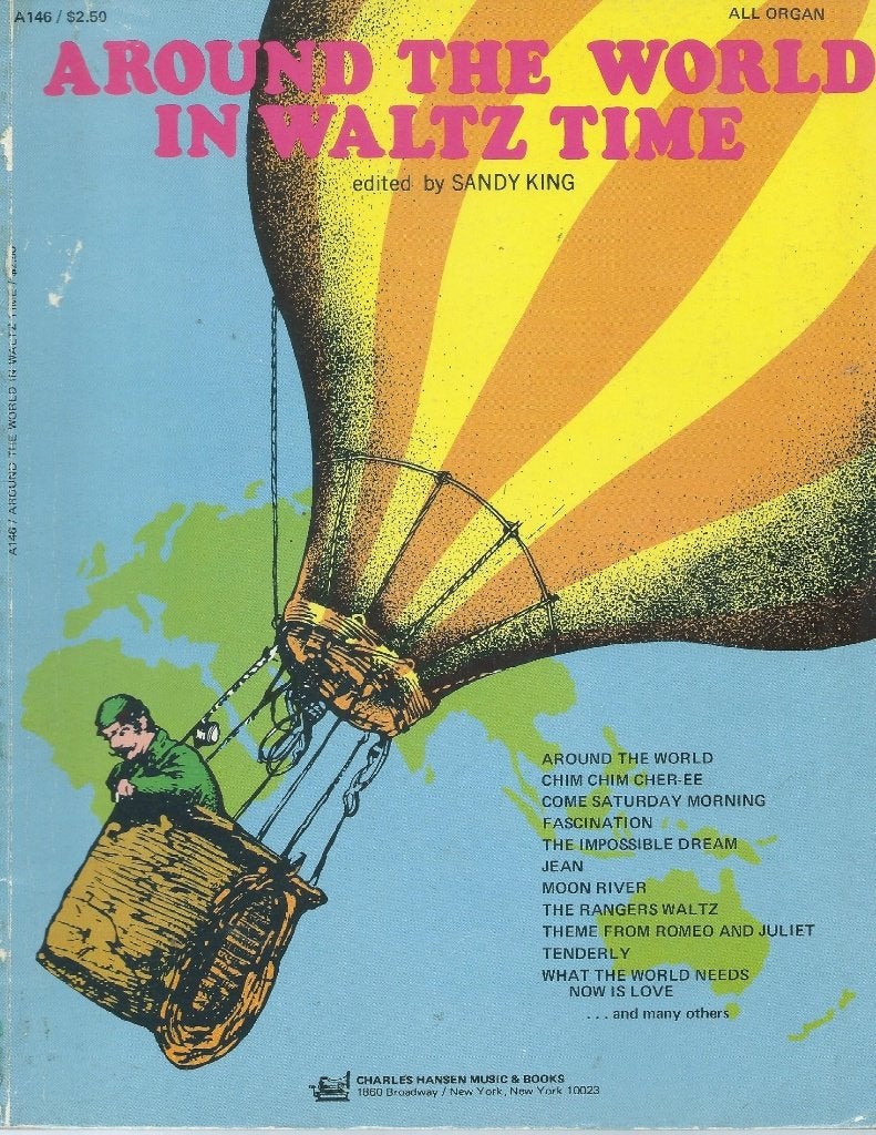 around the world in waltz time, Muziek en Instrumenten, Bladmuziek, Gebruikt, Ophalen of Verzenden, Thema, Piano