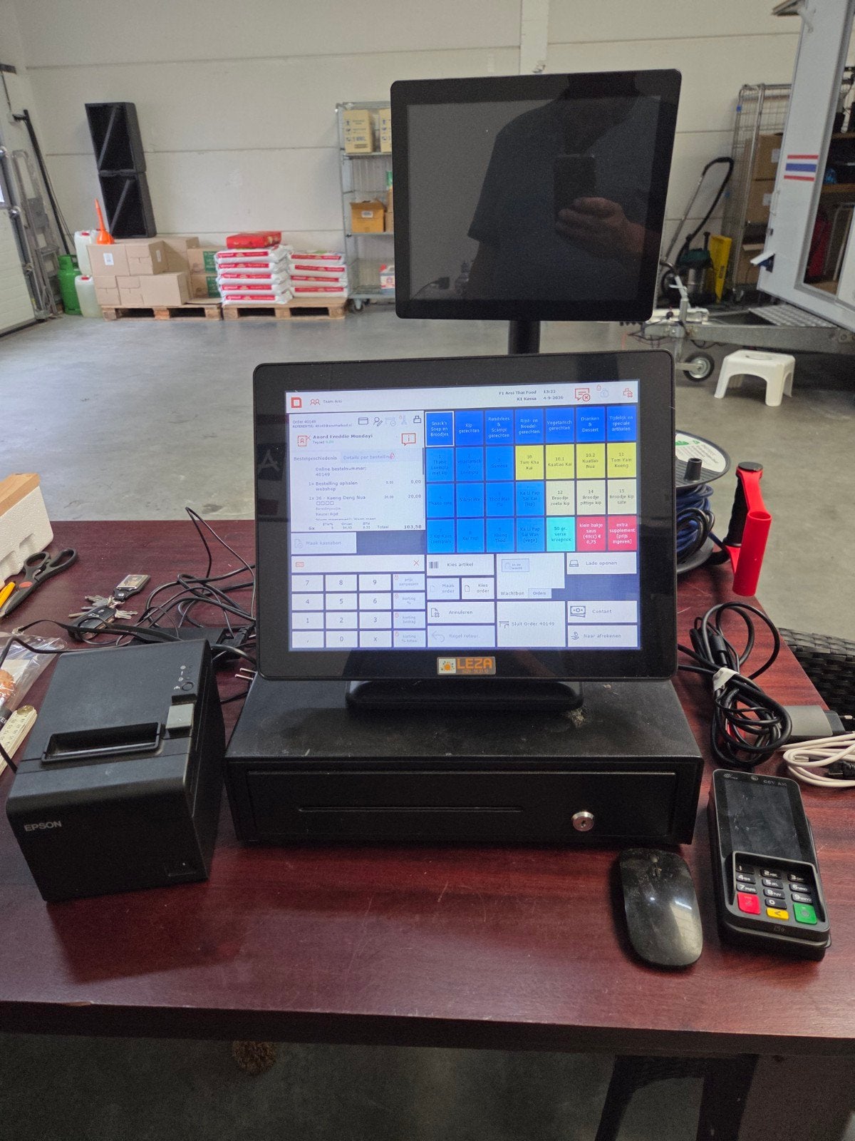 Complete Kassasysteem met Printer en Pinautomaat, Zakelijke goederen, Kantoor en Winkelinrichting | Kassa's en Betaalsystemen