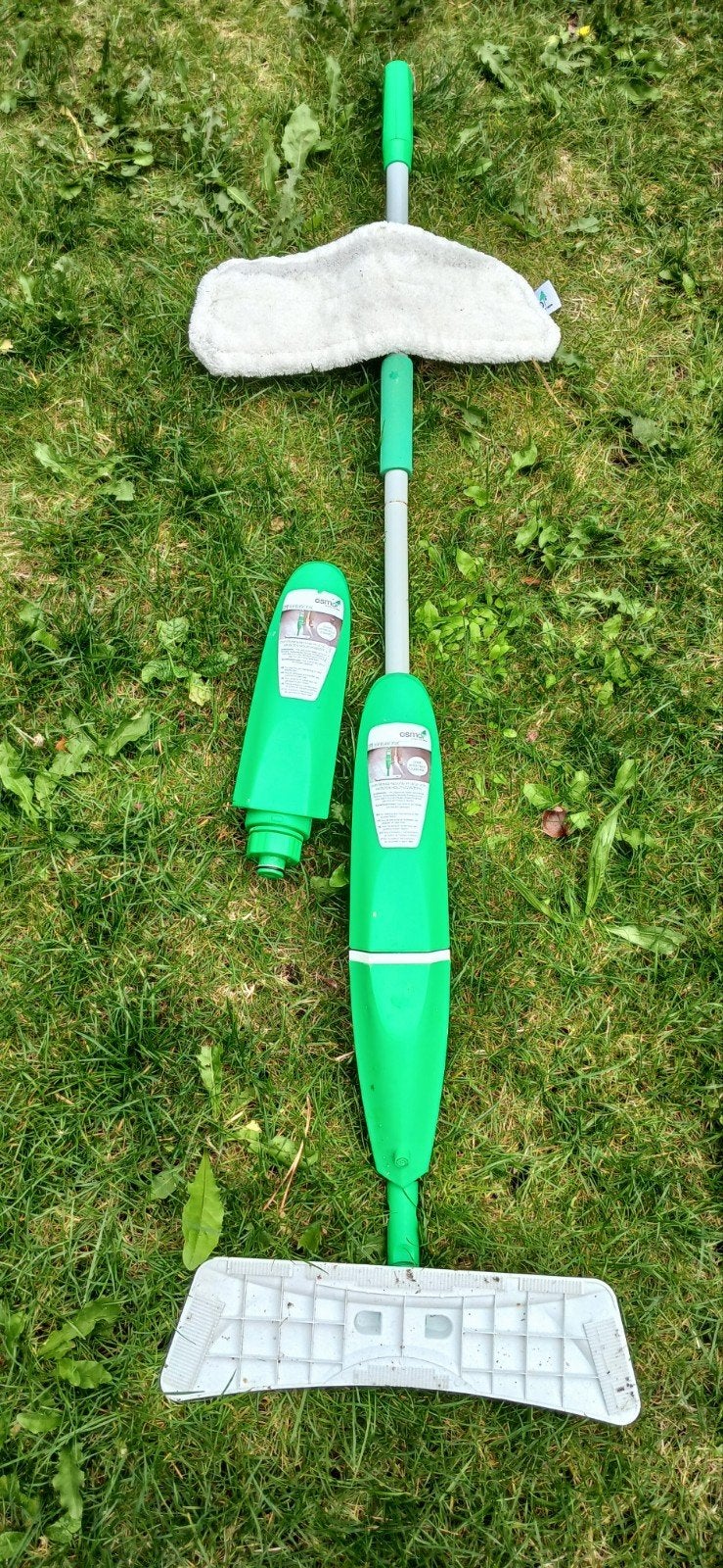 Osmo Spray Mop Set voor Houten en Geoliede Vloeren, Ophalen, Mop of Dweil