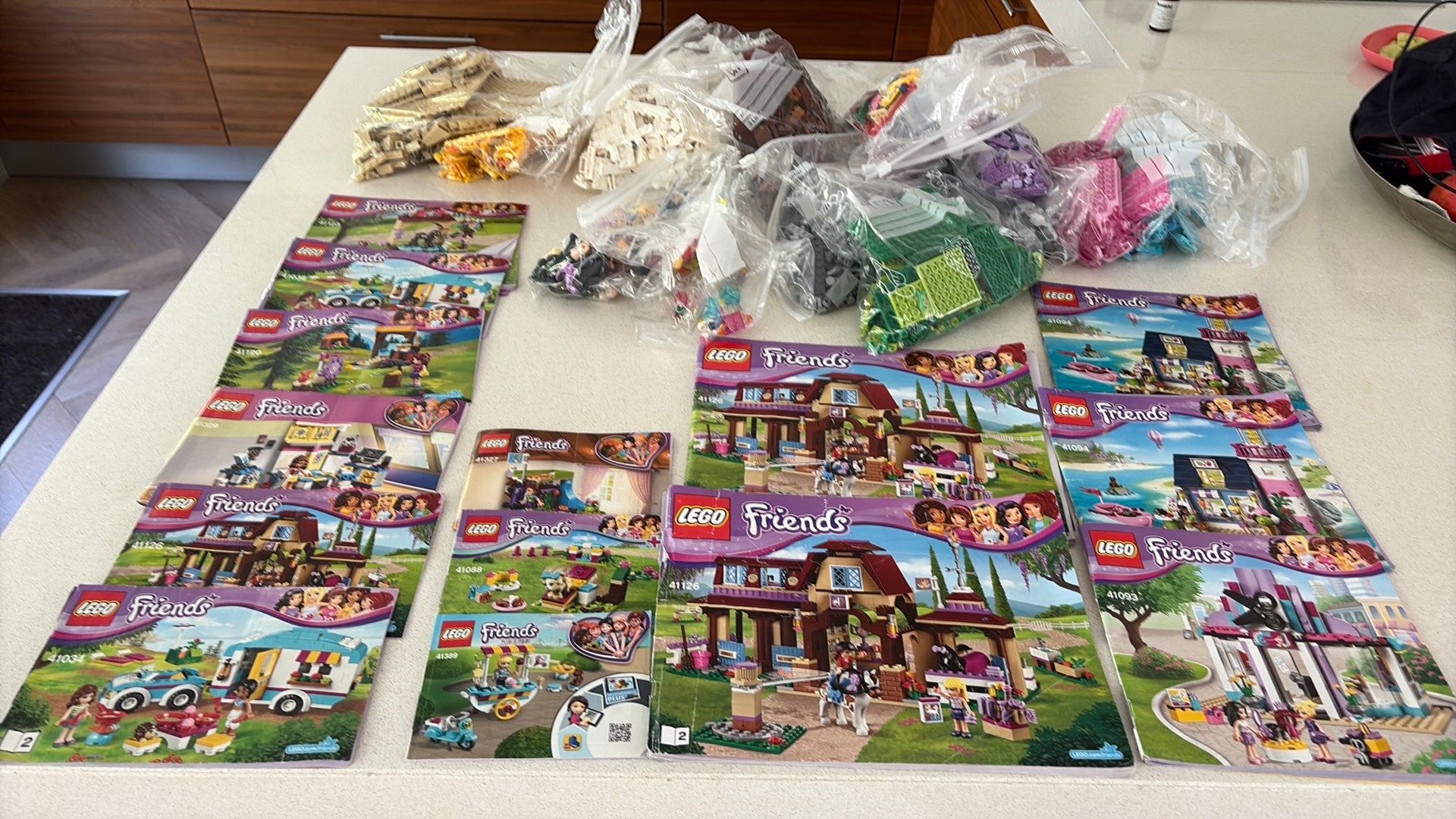 Lego friends 11 sets, Ophalen, Gebruikt