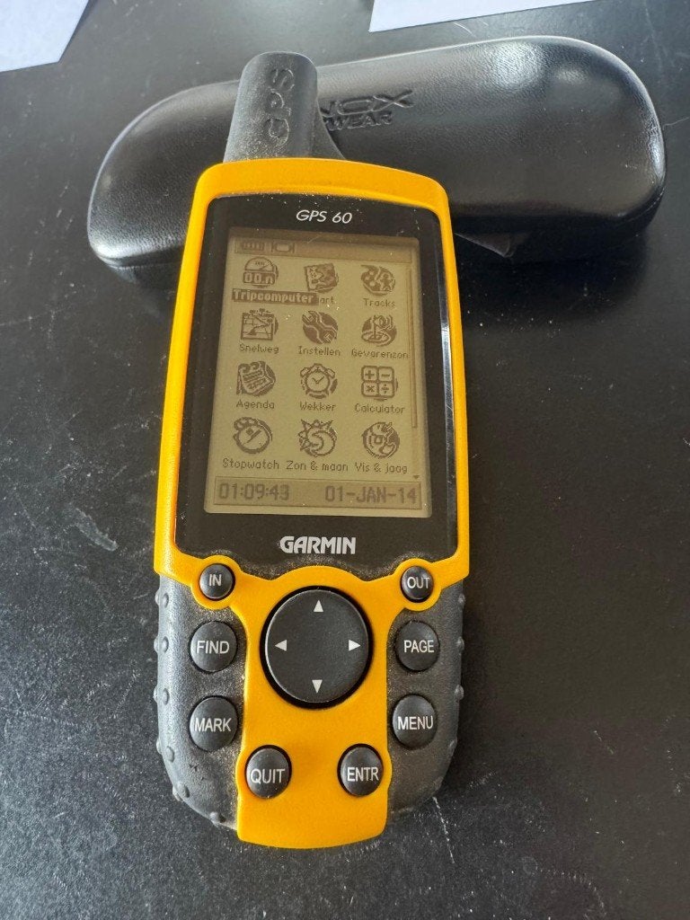 Garmin GPS 60 handheld navigatie zeer netjes., Ophalen of Verzenden, Zo goed als nieuw, Navigatie of Gps