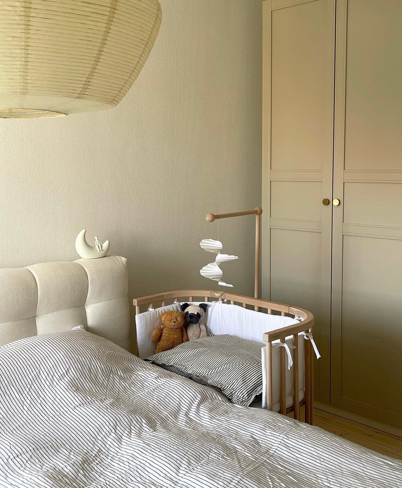 Babybay Houten co sleeper met Matras, Ophalen of Verzenden, Zo goed als nieuw, Eenpersoons