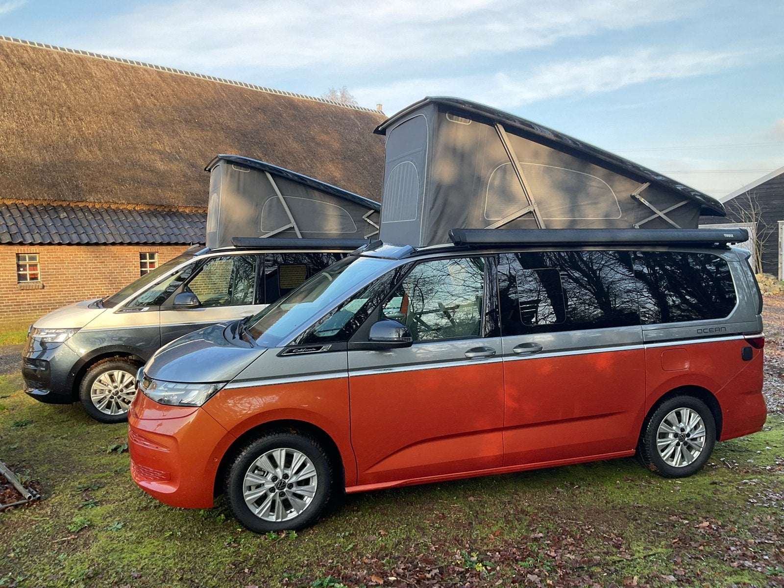 VW T7 California Ocean eHybrid  245PK 4WD, Caravans en Kamperen, Automaat, Chemisch toilet, Bedrijf, Koelkast