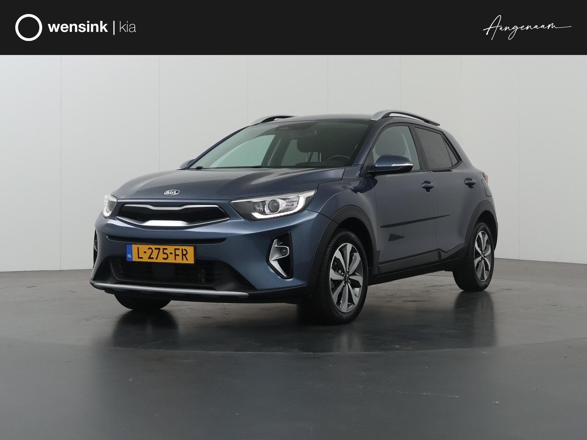 Kia Stonic 1.0 T-GDi MHEV DynamicPlusLine | Trekhaak | Keyle, Auto's, Voorwielaandrijving, Gebruikt, Euro 6, Blauw