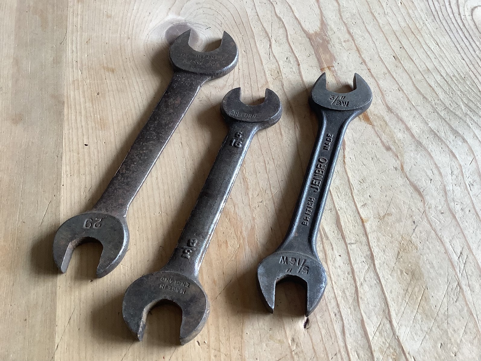 Engelse steeksleutels , voor oldtimers , zeer oud., Ophalen of Verzenden, Nieuw