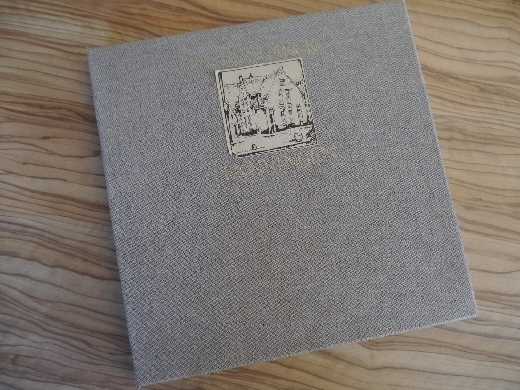 Anton Pieck tekeningen in bewaarbox, Ophalen of Verzenden, Tekening, Print/reproductie, Gesigneerd