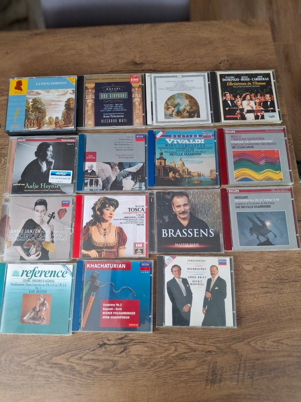 14 klassieke cd's +1 klassieke box met 3 cd's, Cd's en Dvd's, Cd's | Klassiek, Ophalen of Verzenden, Classicisme, Zo goed als nieuw