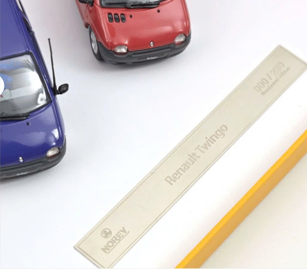 Renault Twingo 1993 4 cars Gift box 1/43 lim.ed NOREV 517423, Verzenden, Nieuw, Auto, Norev