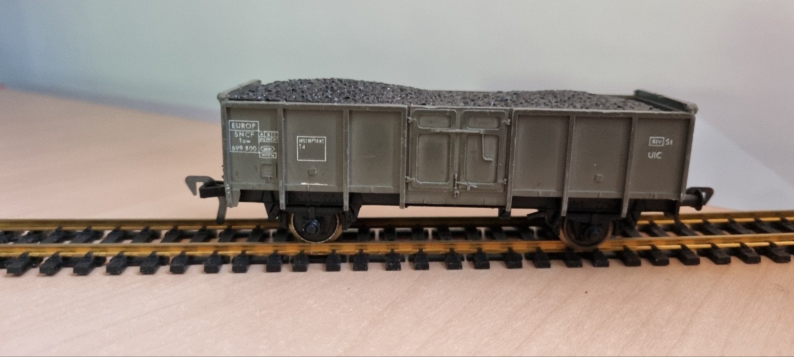 Fleischmann kolenwagon SNCF, Gebruikt, Gelijkstroom, Fleischmann, Wagon