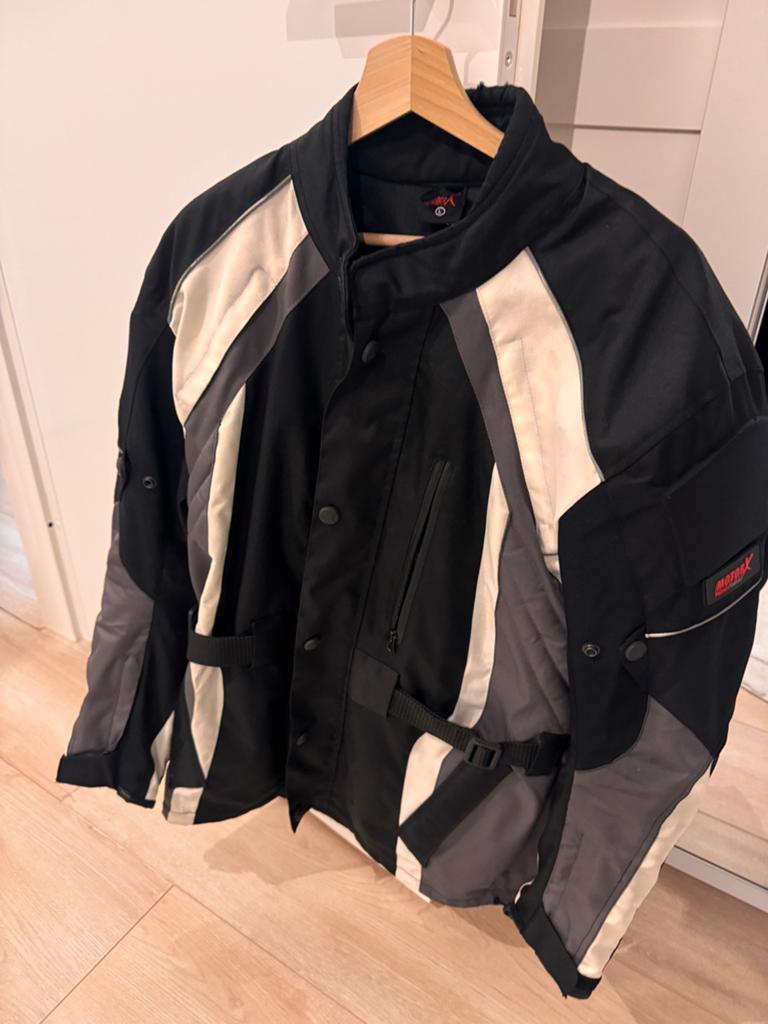 Motorjas maat L, Motoren, Kleding | Motorkleding, Ophalen of Verzenden, Tweedehands, Heren, Jas | textiel