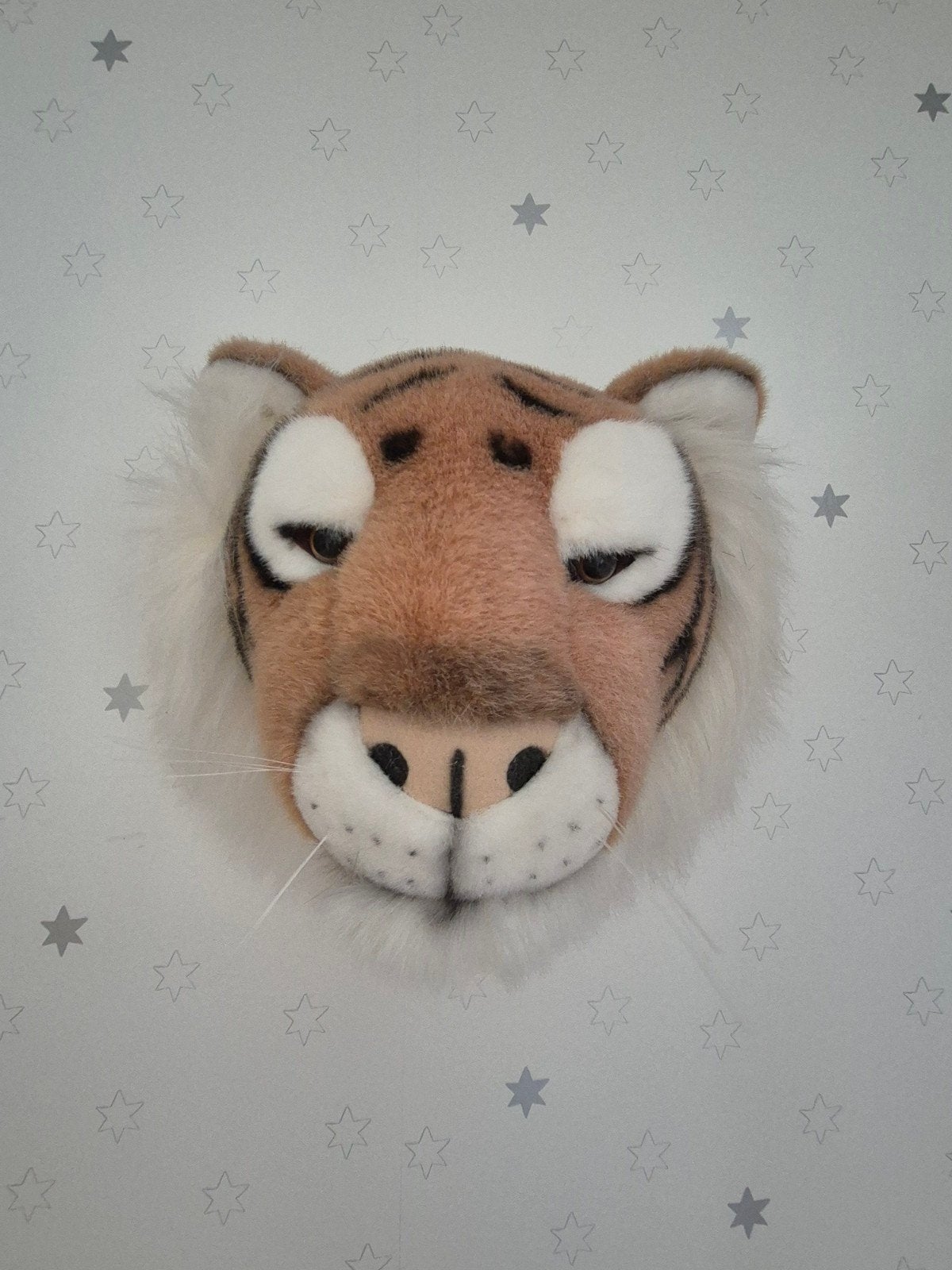 pluche dierenkop Tijger, Ophalen of Verzenden, Wanddecoratie