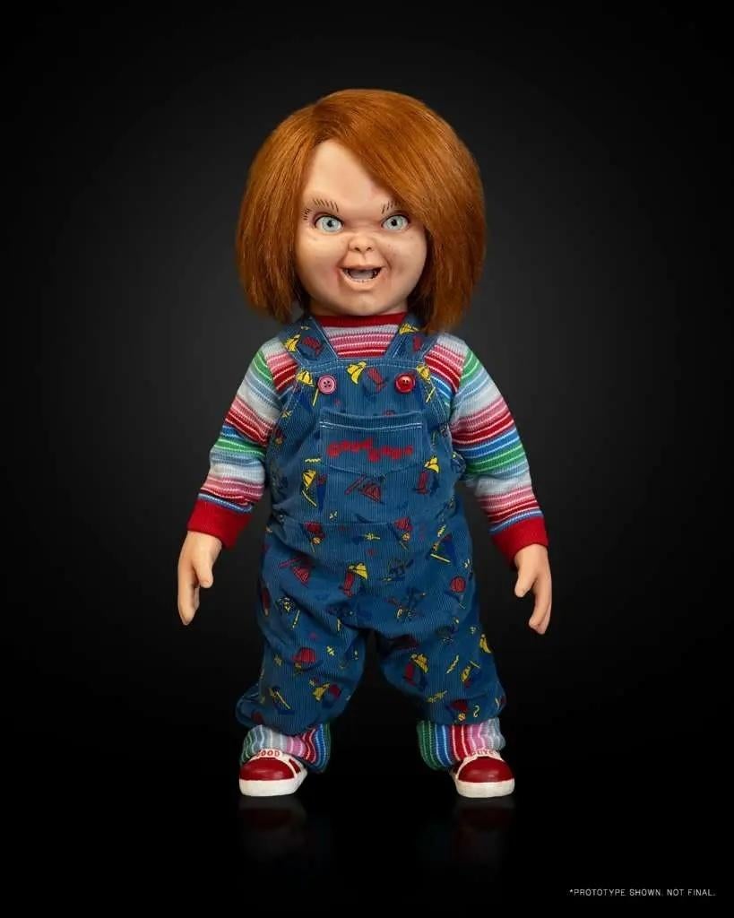 Child's Play Tv Series Chucky 1:1 Lifesize Replica Doll, Beeldje, Replica of Model, Nieuw, Ophalen of Verzenden, Film