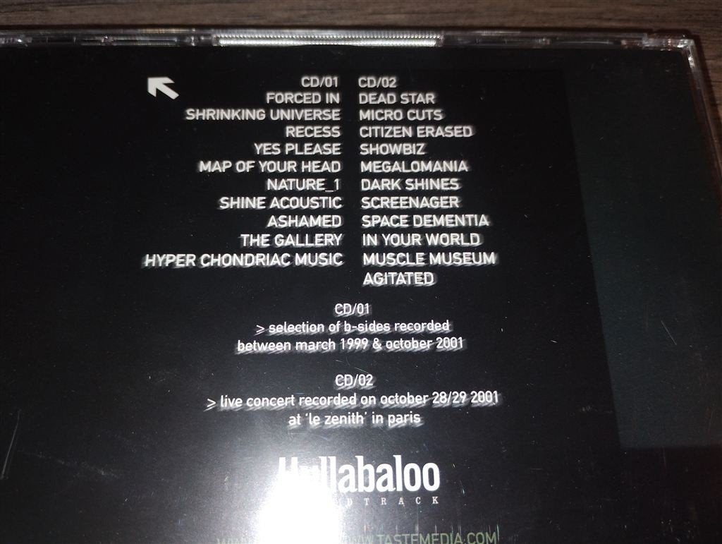 Muse - Hullabaloo [2 CD], Ophalen of Verzenden, Zo goed als nieuw, Poprock