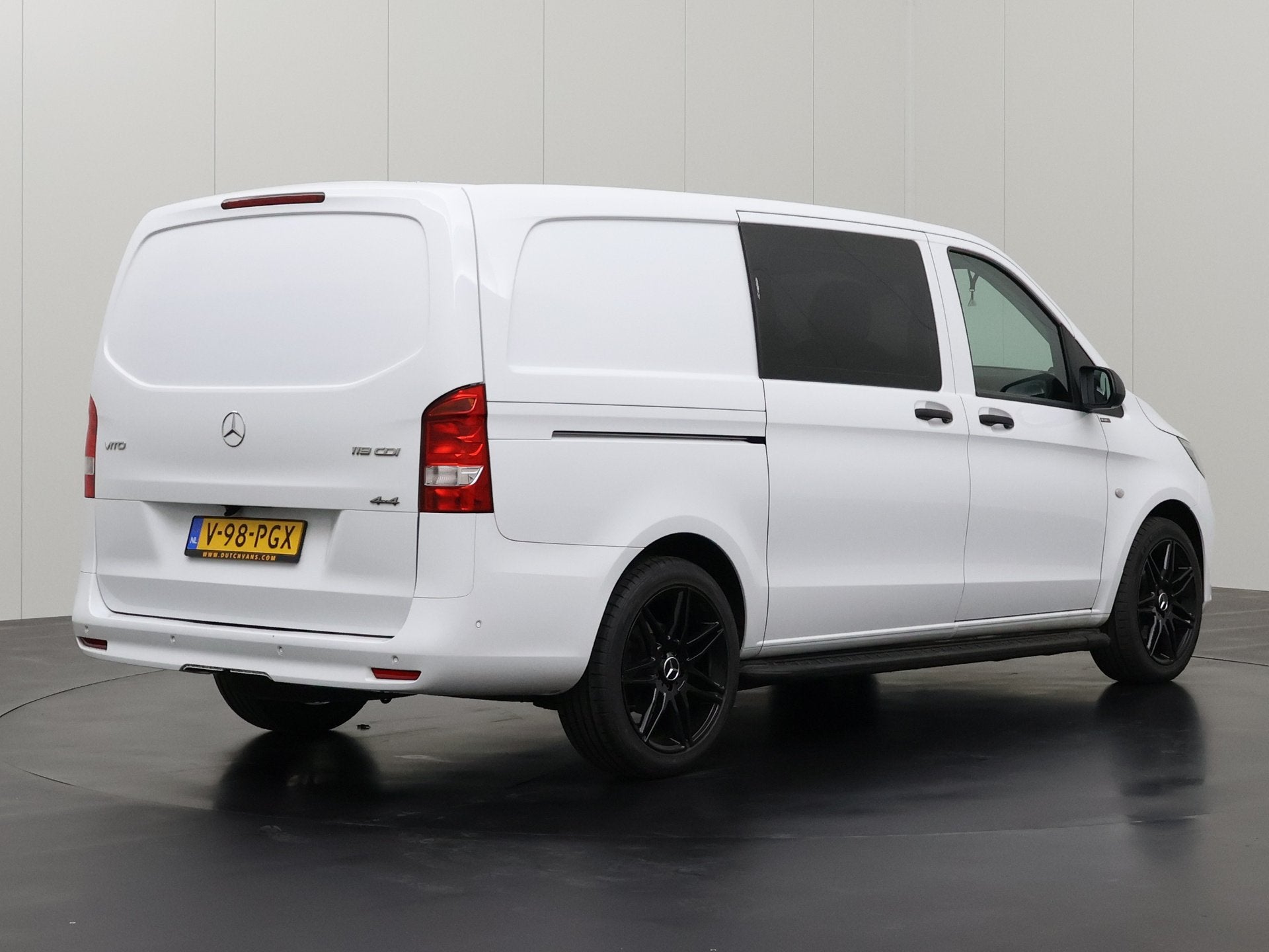 Mercedes-Benz Vito 119CDi 4x4 9G-Tronic Automaat Lang Dubbel, Auto's, Automaat, Stof, Gebruikt, 2000 kg