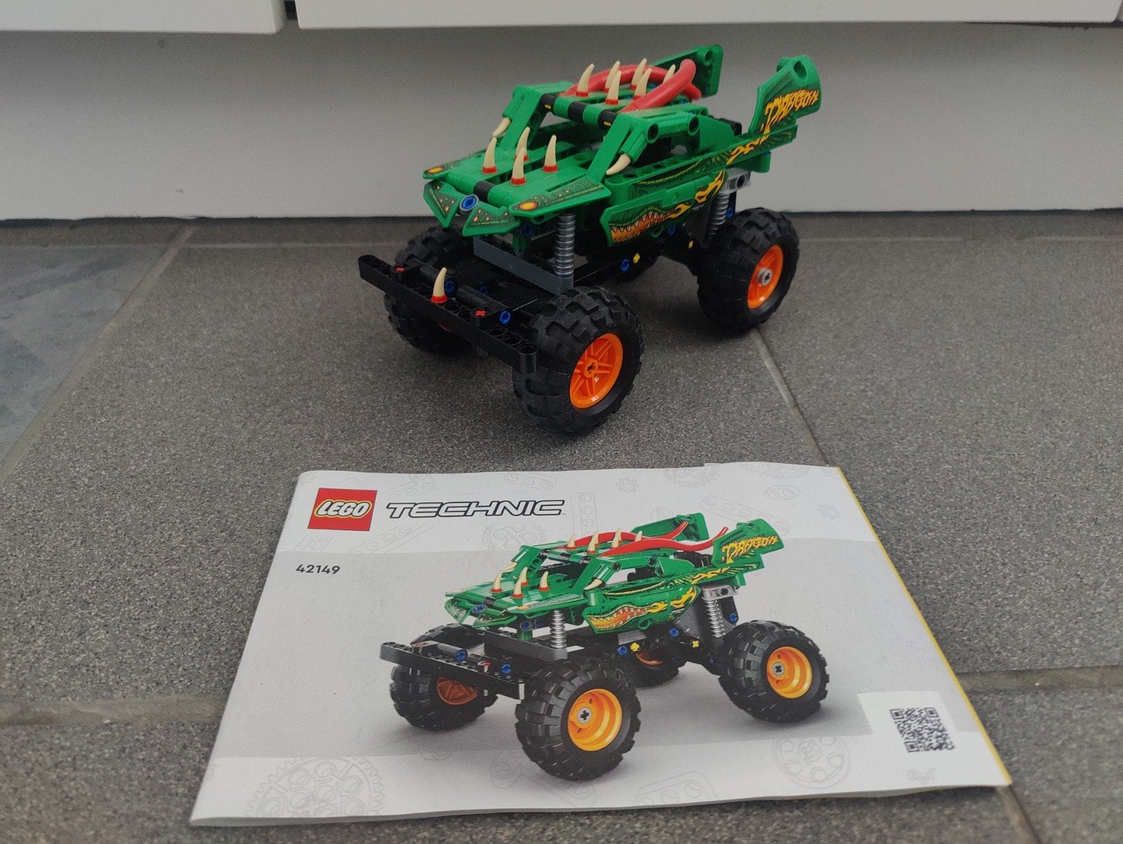 Lego technic 42149 monster truck, Kinderen en Baby's, Speelgoed | Duplo en Lego, Ophalen of Verzenden, Gebruikt