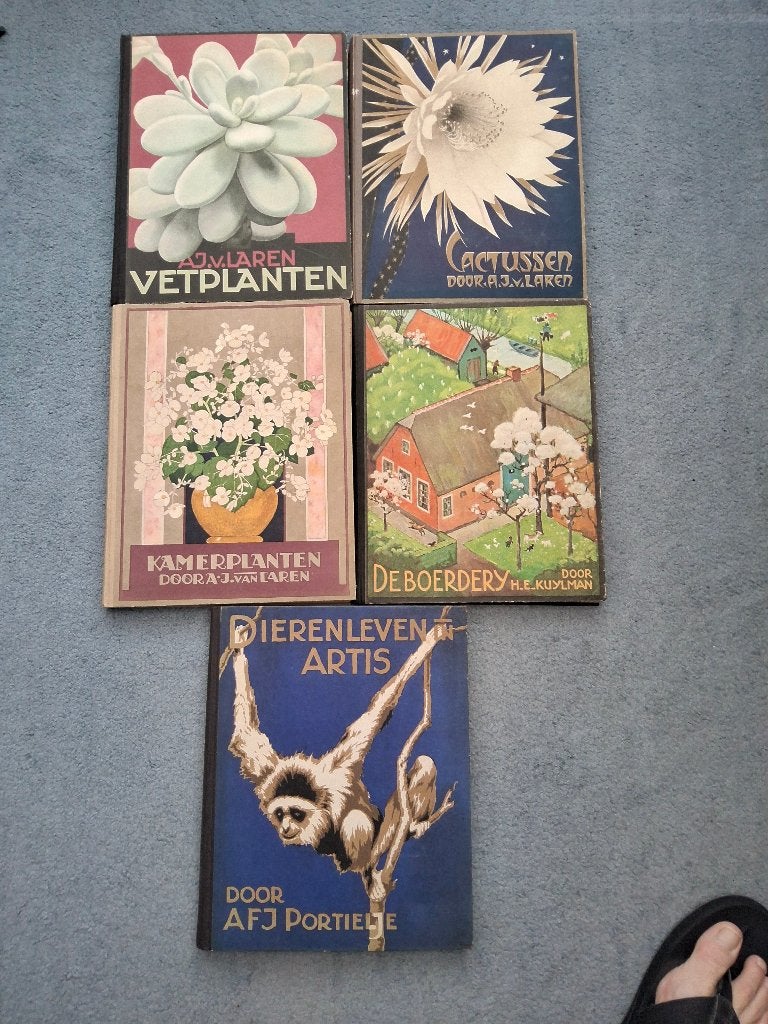 11 Verkade-albums, 2 Tiktak-albums en 1 Kahrel-album, Ophalen, Gelezen, Diverse auteurs, Plaatjesalbum