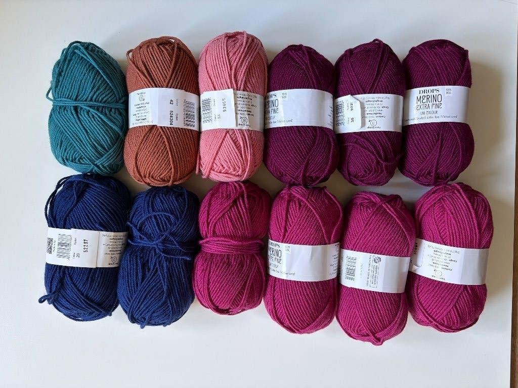 Drops merino extra fine 12 bollen, Ophalen of Verzenden, Nieuw, Breien of Haken, Wol of Garen