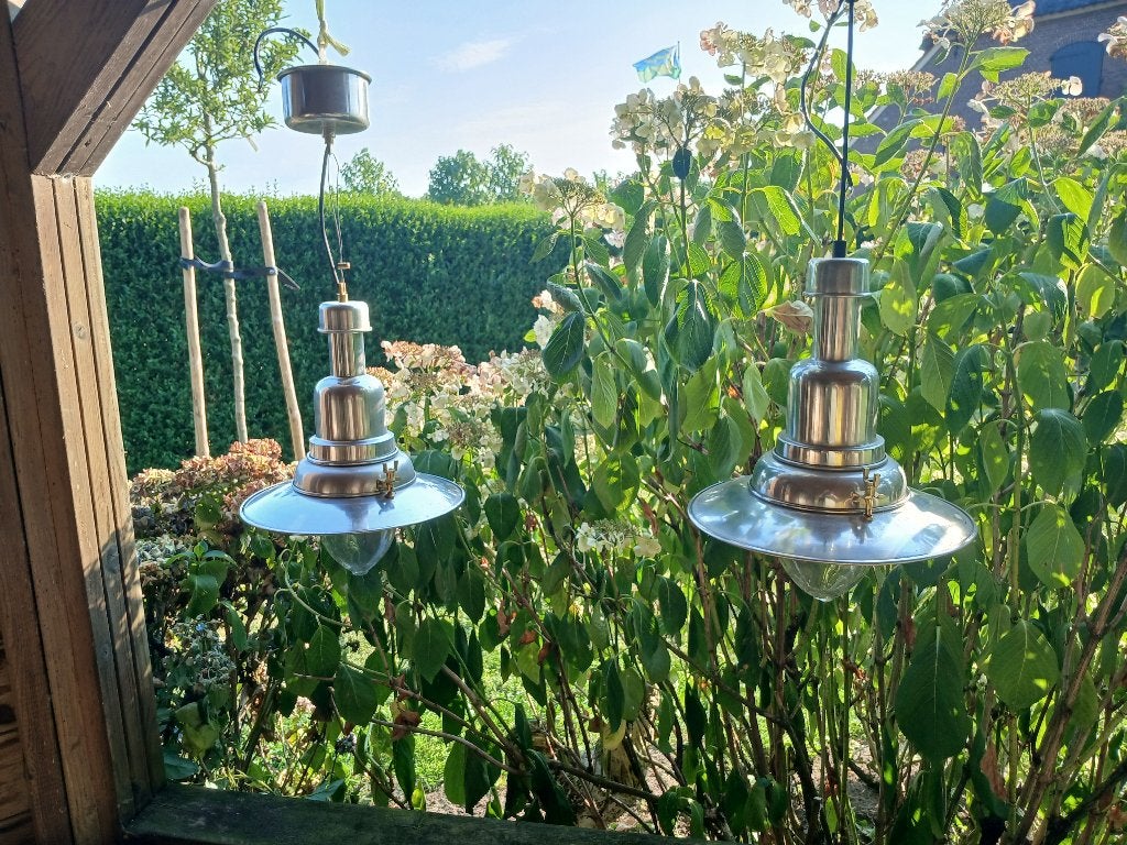 Te koop hanglampen., Ophalen, Zo goed als nieuw, Metaal