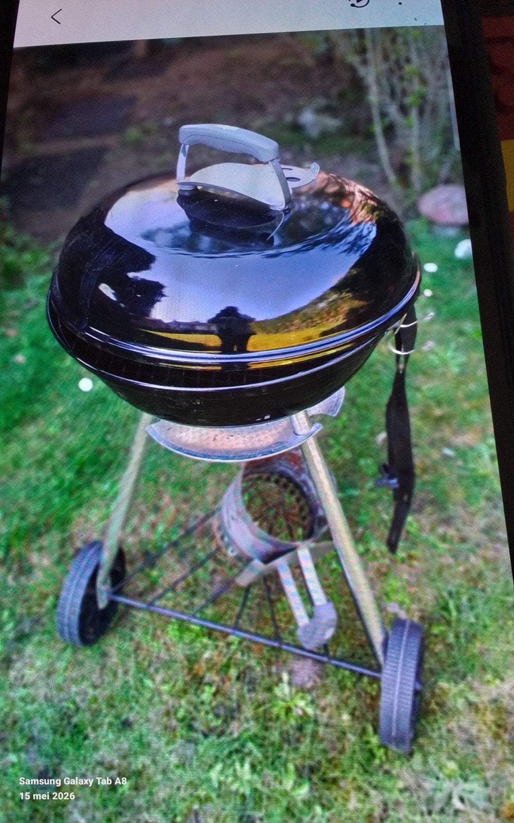 Weber Compact Kettle BBQ met accessoires, Tuin en Terras, Barbecue-accessoires, Gebruikt, Ophalen