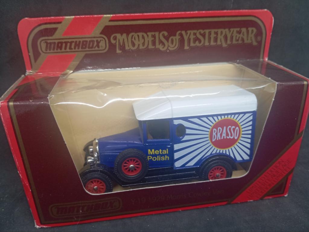Matchbox Models of Yesteryear Y-19 1929 Morris Cowley, Ophalen of Verzenden, Zo goed als nieuw, Auto, Matchbox