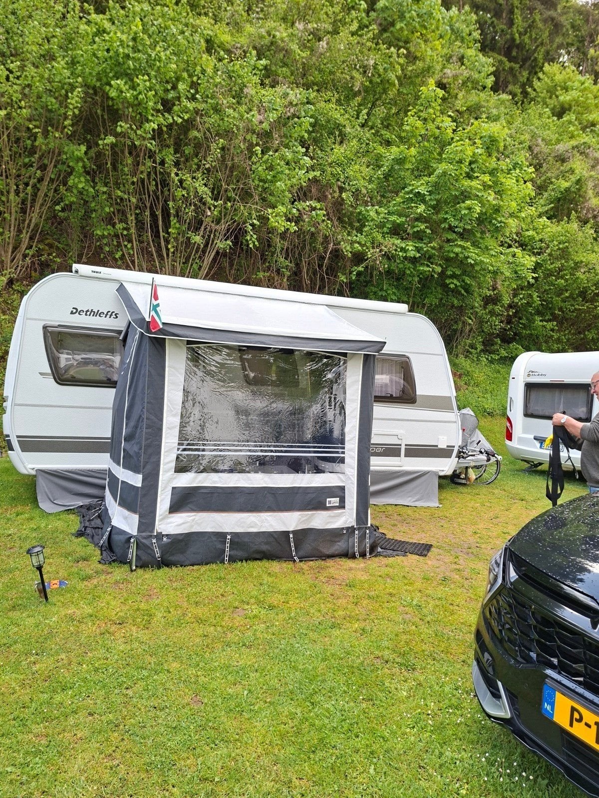 Wintertent, Ophalen, Zo goed als nieuw