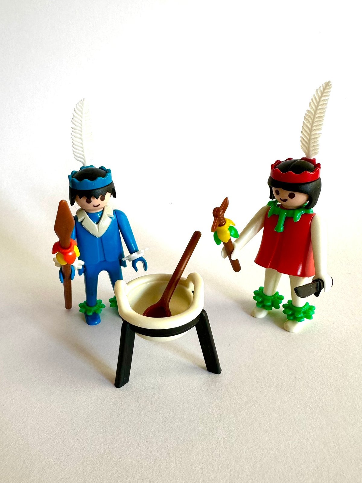 Vintage Playmobil indianen, Kinderen en Baby's, Speelgoed | Playmobil, Gebruikt, Verzenden, Losse onderdelen, Figuren