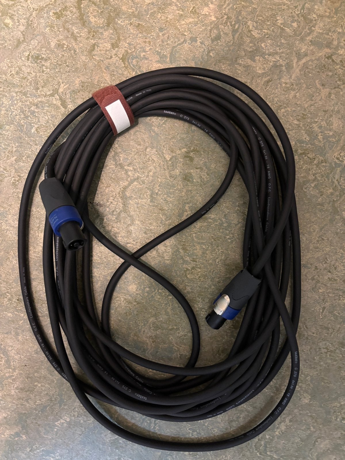 Speakon kabel 10 mtr., Ophalen, Zo goed als nieuw, Speaker of Versterker