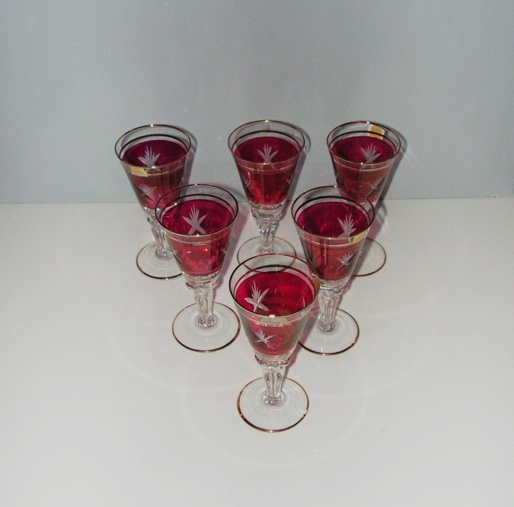 Bohemia Kristallen Glazen, Huis en Inrichting, Glas of Glazen, Overige merken, ., Ophalen of Verzenden
