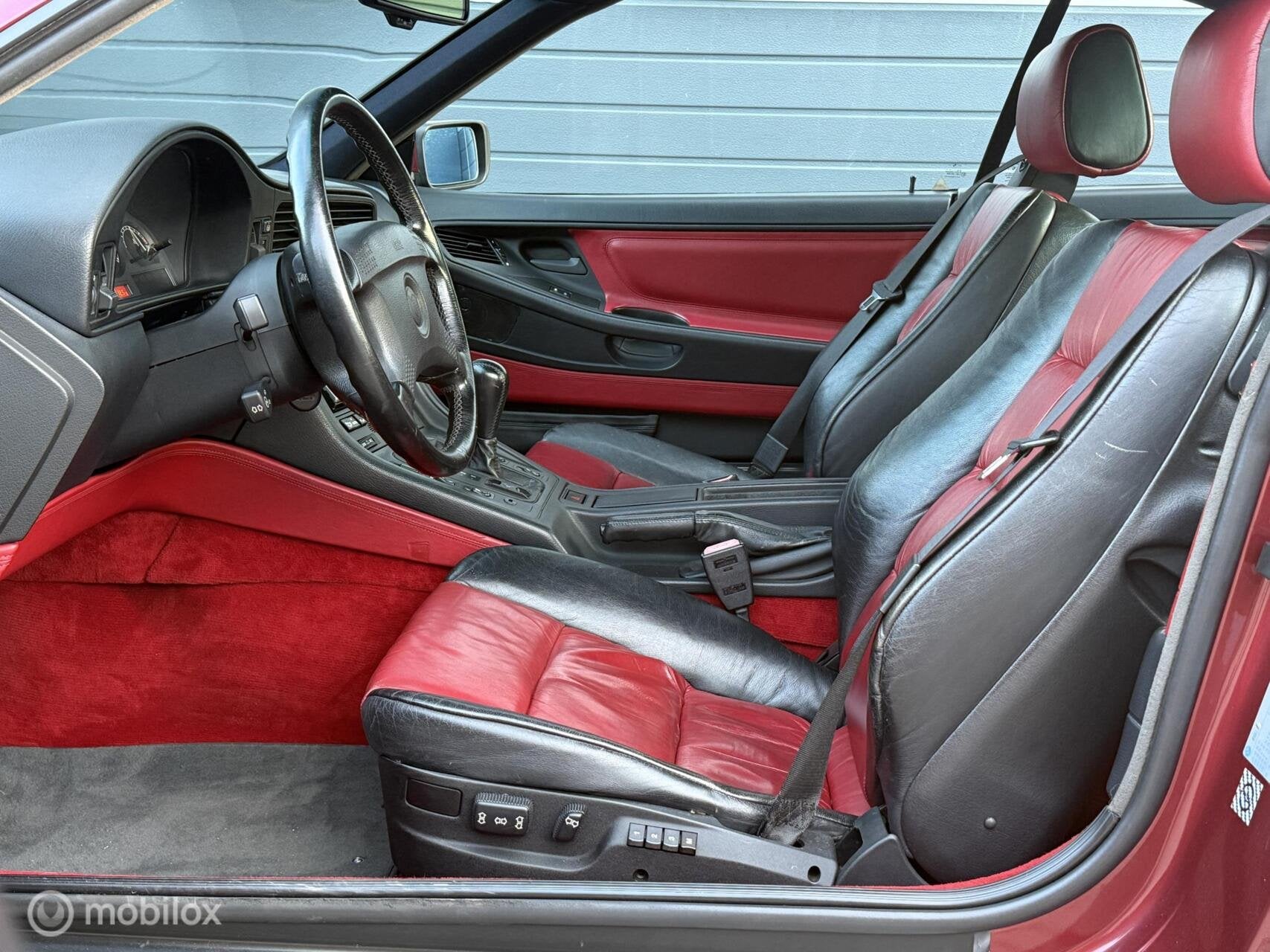 BMW 850 Ci Automaat BMW-Calypso-Rot, Orig NL, Uniek, foto 12