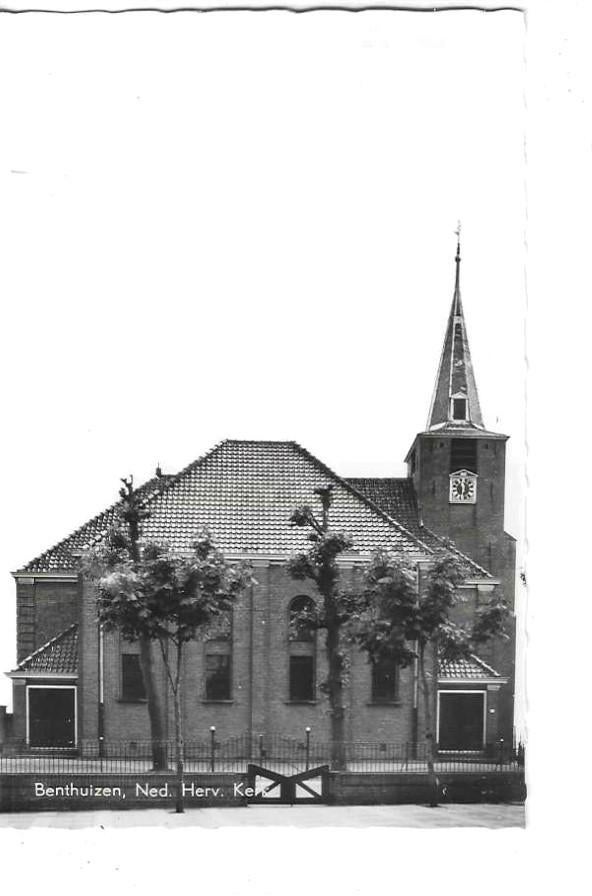Benthuizen, Ophalen of Verzenden, 1960 tot 1980, Ongelopen, Zuid-Holland