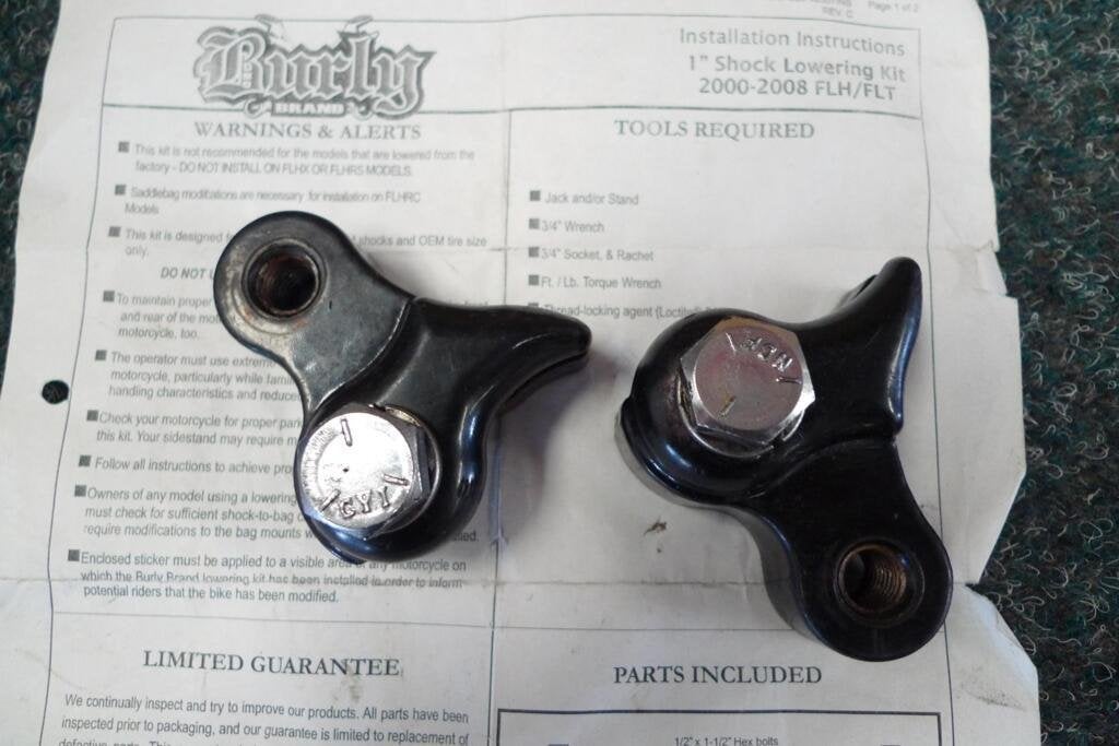 Schokbreker verlaging set Touring loc.21, Motoren, Onderdelen | Harley-Davidson, Ophalen, Gebruikt