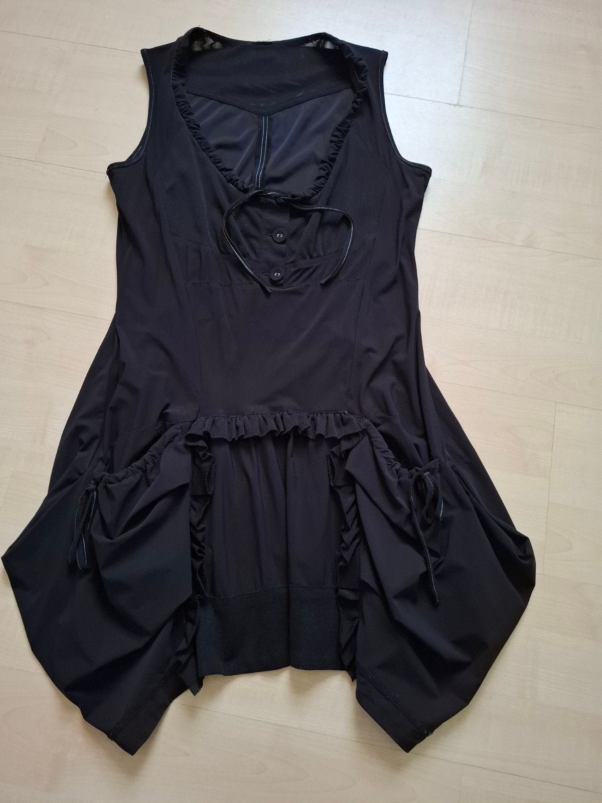 travel stof tuniek maat 38., Ophalen of Verzenden, Gedragen, Maat 38/40 (M), Zwart