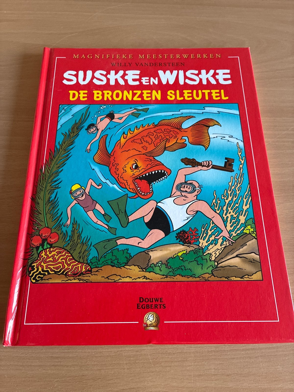 Suske en Wiske - De Bronzen Sleutel (Douwe Egberts), Boeken, Stripboeken, Zo goed als nieuw, Eén stripboek, Ophalen of Verzenden