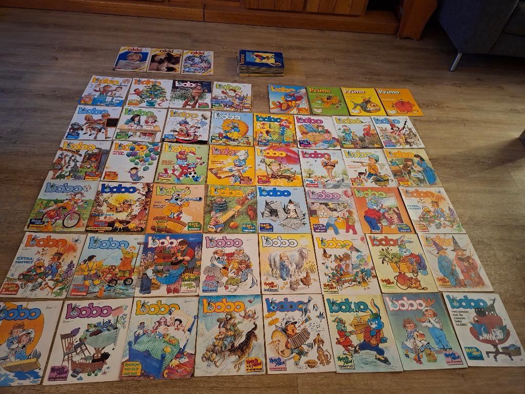 Kindertijdschriften Bobo en Taptoe en Okkie en Primo, Ophalen of Verzenden, Gelezen, Overige typen