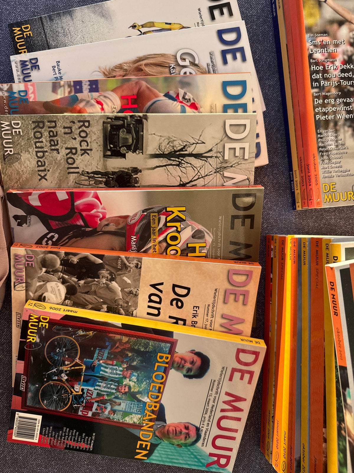 Wielertijdschrift De Muur - 22 nummers, Boeken, Ophalen of Verzenden, Zo goed als nieuw, Lopen en Fietsen