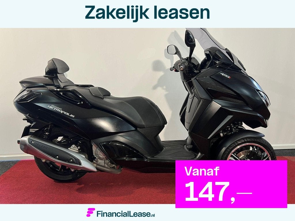 Peugeot Metropolis 400 Allure ABS, Motoren, Scooter, Bedrijf, 399 cc, Traction Control