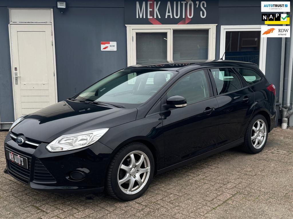 Ford Focus Wagon 1.6 TI-VCT Trend|Nap|Elekt Ramen|P.Sensor|C, Gebruikt, Zwart, 4 cilinders, Zwart