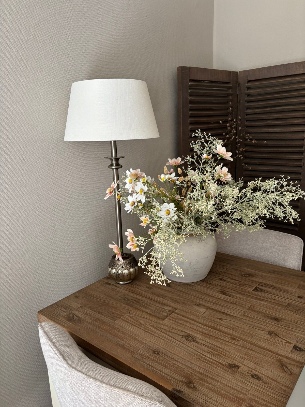 Staande lamp, Huis en Inrichting, Lampen | Vloerlampen, Ophalen, Gebruikt, 150 tot 200 cm