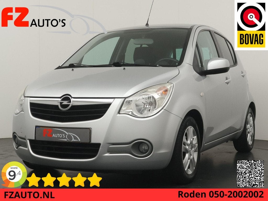 Opel Agila 1.2 Edition - Airconditioning - Trekhaak - Radio, Auto's, Voorwielaandrijving, Stof, 4 cilinders, 965 kg