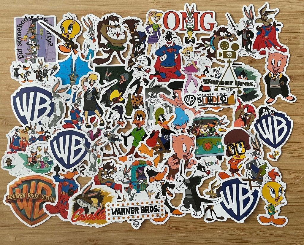 Warner Bros studio Looney Tunes animatie stickers, Verzenden, Nieuw
