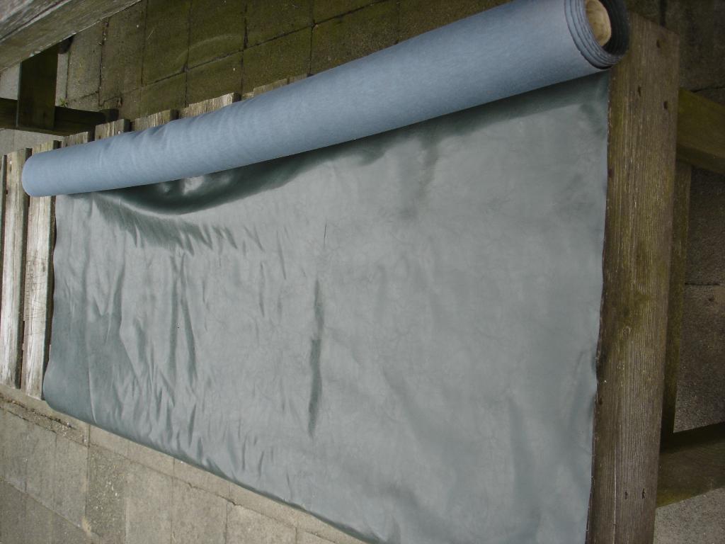Rolletje / lap skai / groen, Ophalen, 120 cm of meer, Leer of Kunstleer, Groen