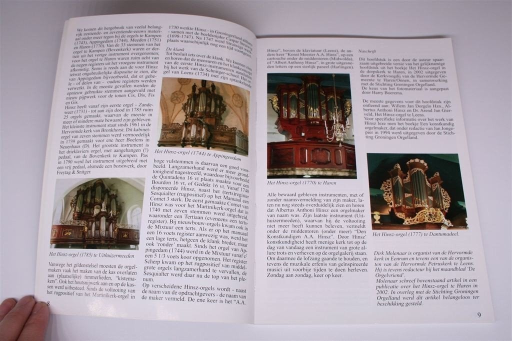 Het Hinsz-orgel in de Catharinakerk te Roden, Ophalen of Verzenden, Zo goed als nieuw, Artiest